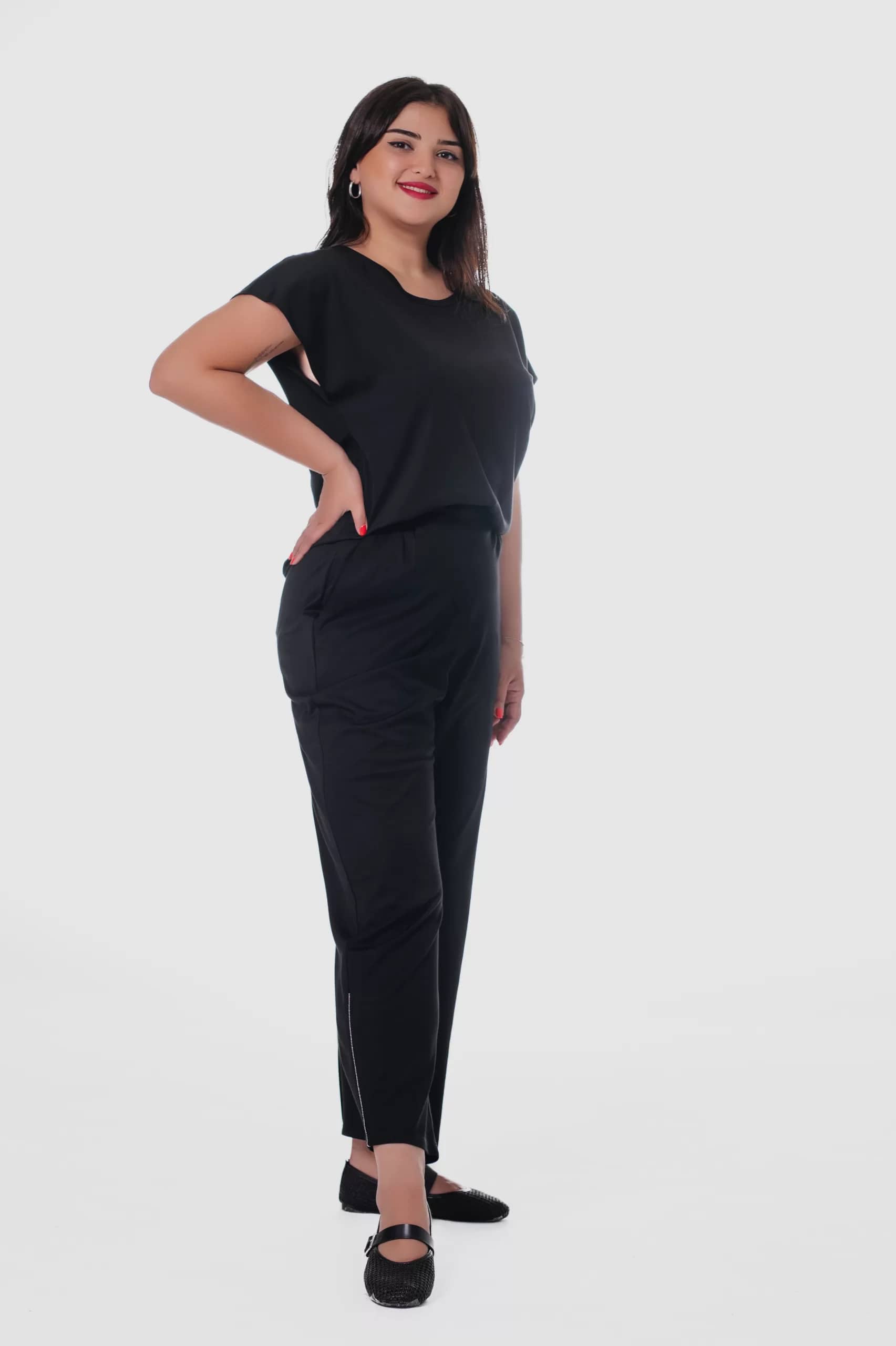 Midnight Sleek Blouse