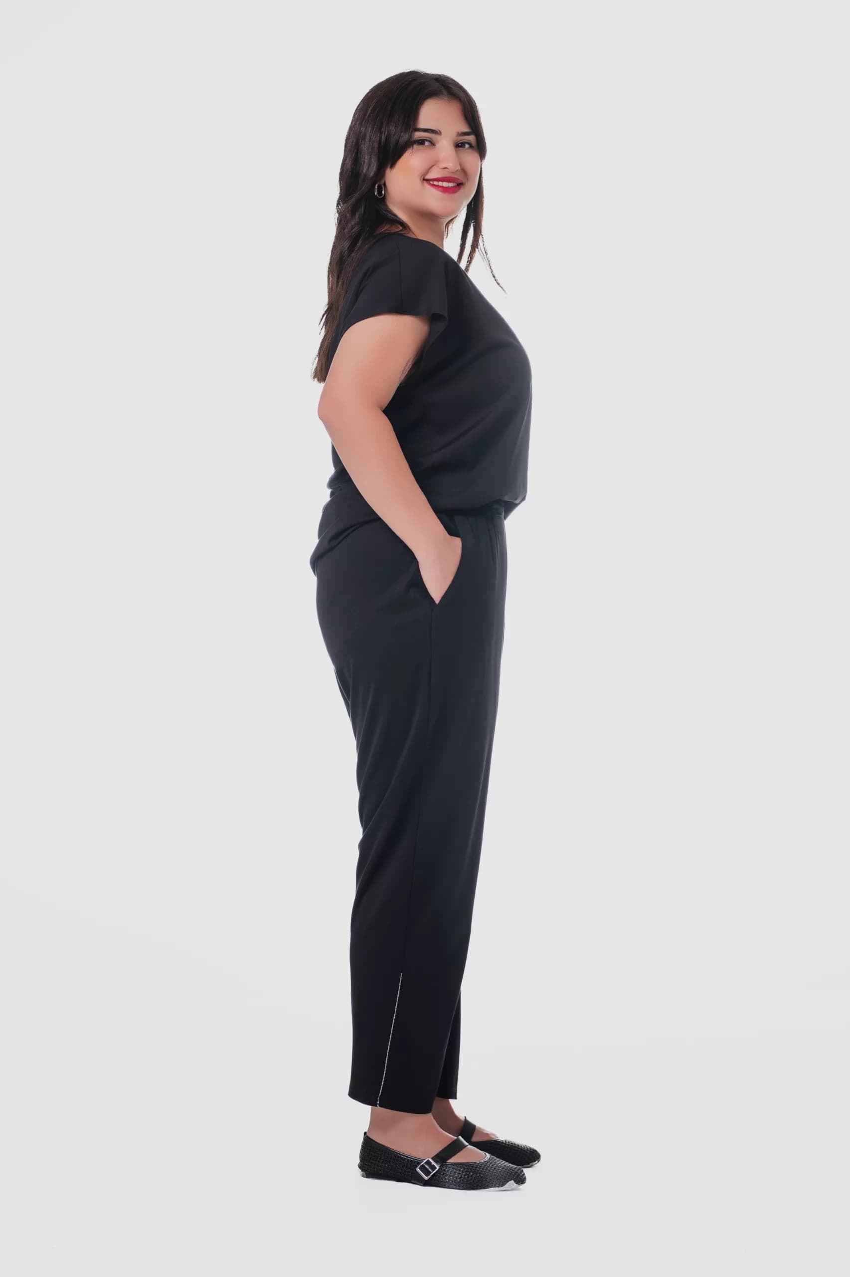 Midnight Sleek Blouse 2