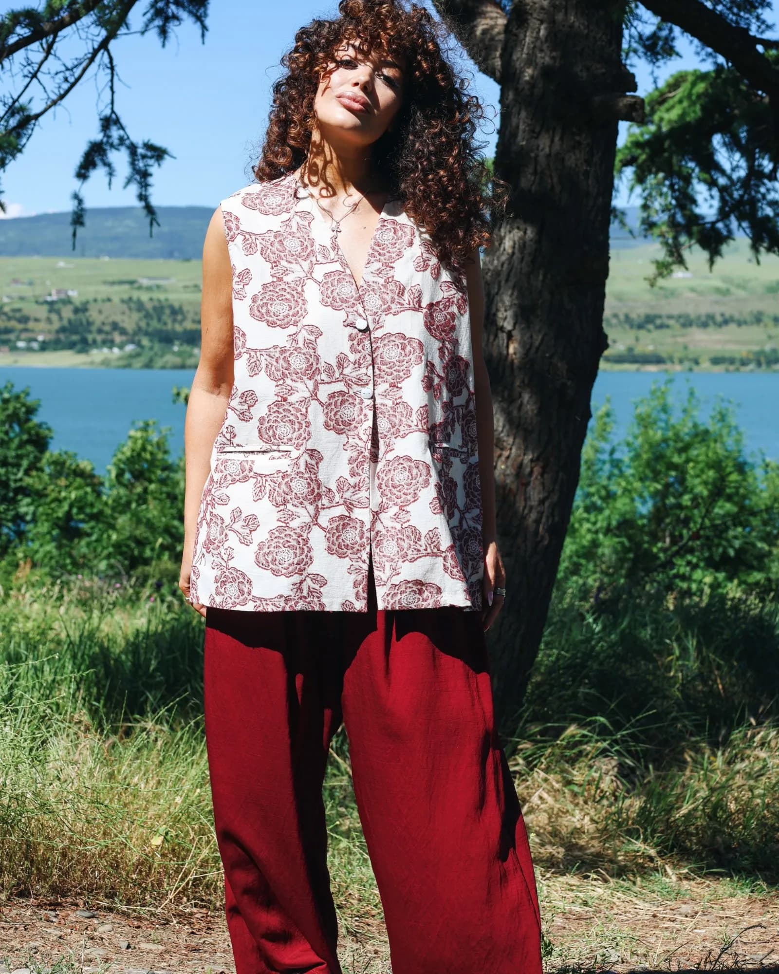 Floral Print Blouse 1