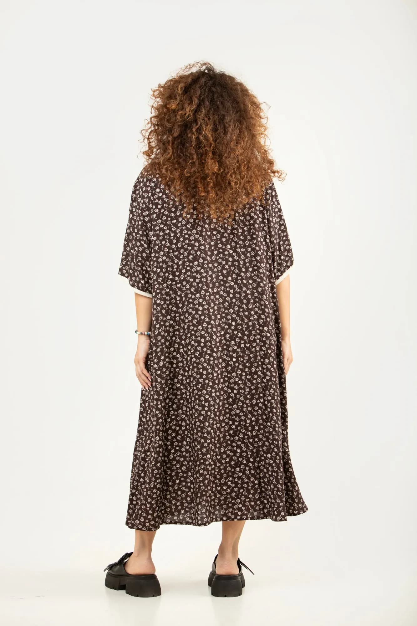 Boho Floral Print Dress 2